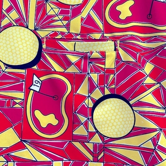 NWOT Women’s Golf Bella Polyester & Spandex Angle Golf Shot Straight Skort Sz L - Picture 7 of 8